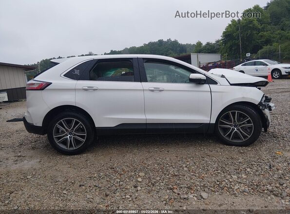 2FMPK3K90LBB52123 2020 FORD EDGE White Вид задньої частини салону