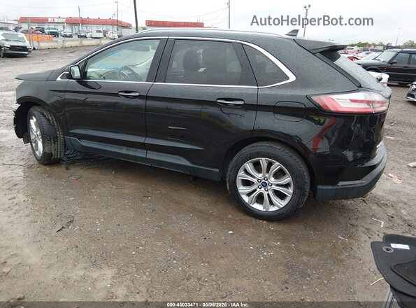 2FMPK3K91LBB12374 2020 FORD EDGE Черный Задняя левая четверть