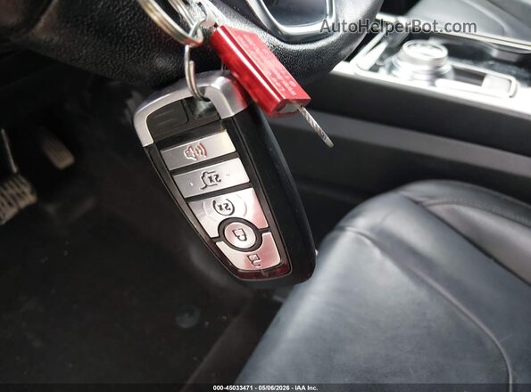 2FMPK3K91LBB12374 2020 FORD EDGE Черный Вид панели приборов