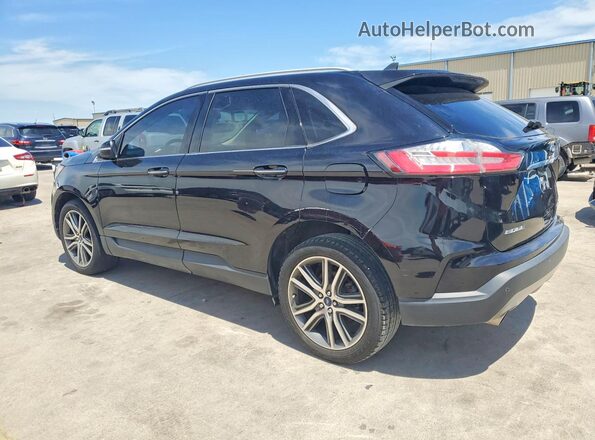 2FMPK3K91LBB15727 2020 FORD EDGE Черный Задняя левая четверть