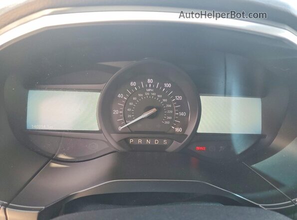 2FMPK3K91LBB15727 2020 FORD EDGE Черный Вид щитка приборов