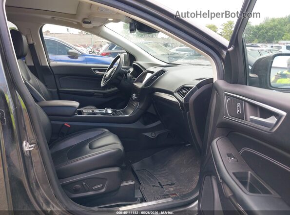2FMPK3K91LBB53345 2020 FORD EDGE Gray Вид салону спереду
