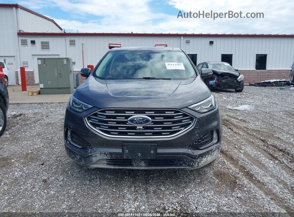 2FMPK3K91LBB53345 2020 FORD EDGE Gray Вид щитка приладів