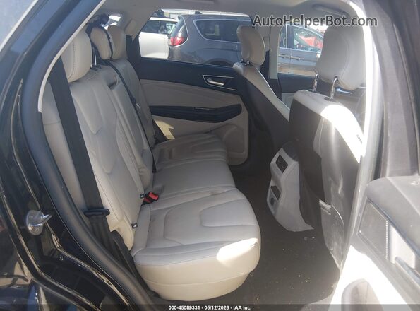 2FMPK3K92HBB12603 2017 FORD EDGE Black Widok naklejki z numerem VIN