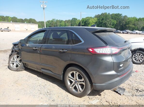 2FMPK3K92HBB18613 2017 FORD EDGE Gray Tył lewy