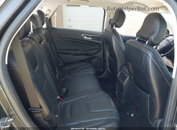 2FMPK3K92HBB18613 2017 FORD EDGE Gray Widok naklejki z numerem VIN