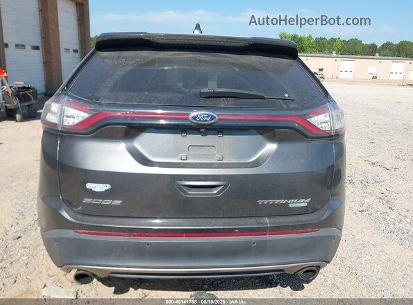 2FMPK3K92HBB18613 2017 FORD EDGE Gray 