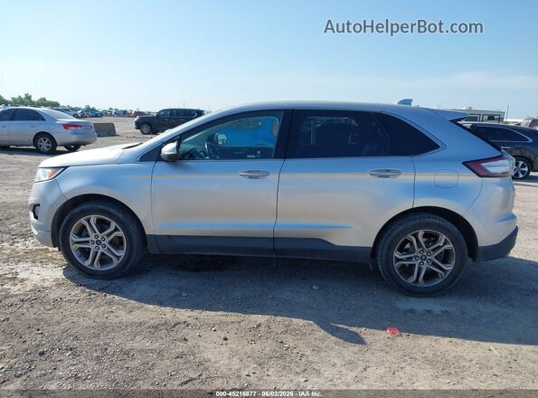 2FMPK3K92HBB57895 2017 FORD EDGE Gray Панорамний вид салону 360°
