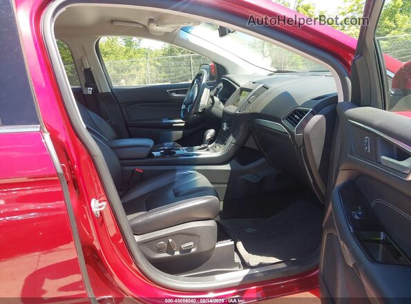 2FMPK3K92JBC20161 2018 FORD EDGE Red Front interior view