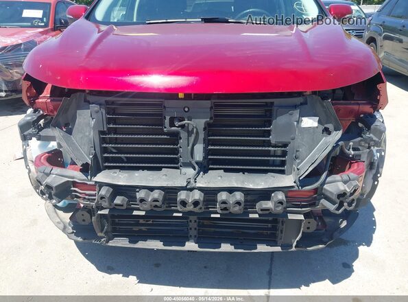 2FMPK3K92JBC20161 2018 FORD EDGE Red Front view