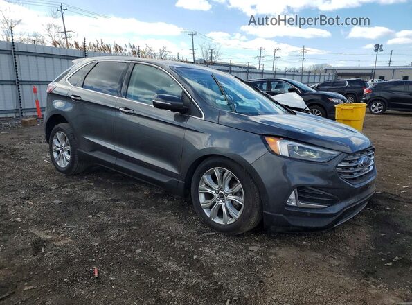 2FMPK3K92LBA56056 2020 FORD EDGE Серый Передняя правая четверть