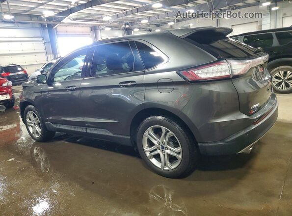 2FMPK3K93HBB31645 2017 FORD EDGE Gray 