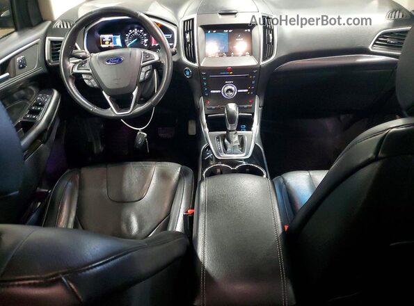 2FMPK3K93HBB31645 2017 FORD EDGE Gray 