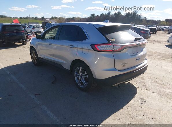 2FMPK3K93HBB31693 2017 FORD EDGE Silver Tył lewy