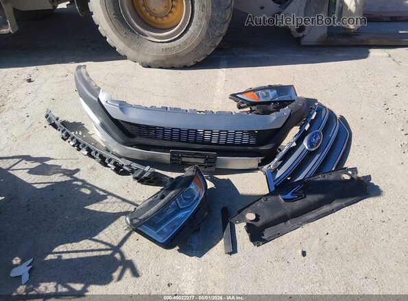 2FMPK3K93HBB31693 2017 FORD EDGE Silver Widok zestawu wskaźników