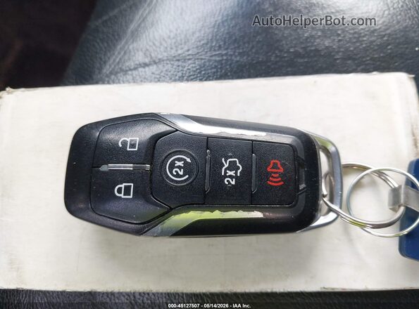 2FMPK3K94HBB17365 2017 FORD EDGE Black Առջևի վահանակի տեսք