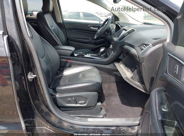 2FMPK3K94HBB17365 2017 FORD EDGE Black Սալոնի դիմացի տեսք
