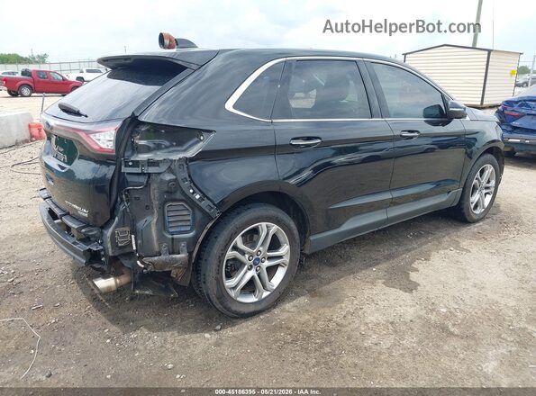2FMPK3K95JBB06249 2018 FORD EDGE Black Задня права чверть