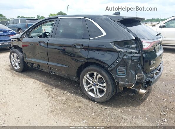 2FMPK3K95JBB06249 2018 FORD EDGE Black Задня ліва чверть