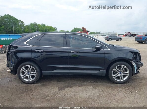 2FMPK3K95JBB06249 2018 FORD EDGE Black Панорамний вид салону 360°