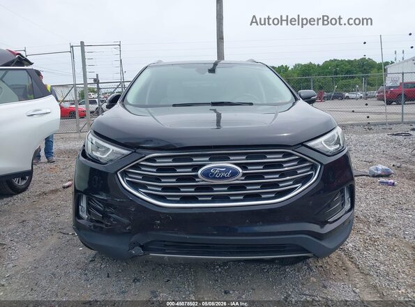 2FMPK3K95LBA16523 2020 FORD EDGE Black ხელსაწყოთა პანელის ხედი