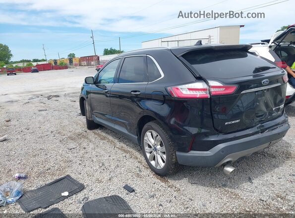 2FMPK3K95LBA16523 2020 FORD EDGE Black უკანა მარცხენა