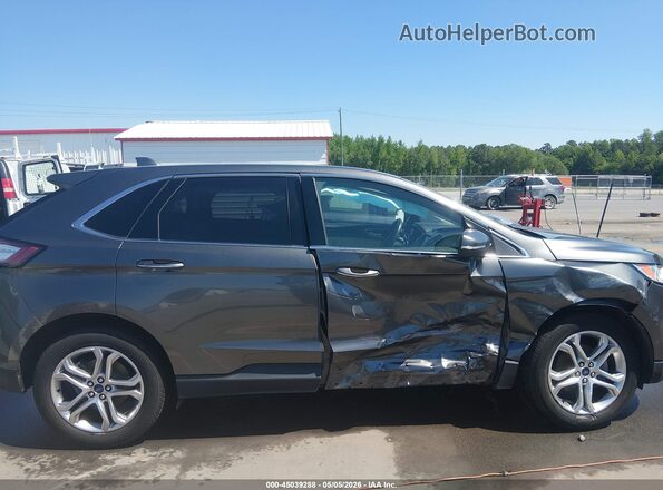2FMPK3K96HBB53042 2017 FORD EDGE Gray 