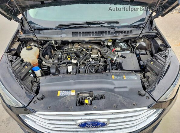 2FMPK3K96KBB89272 2019 FORD EDGE Черный Вид подкапотного пространства
