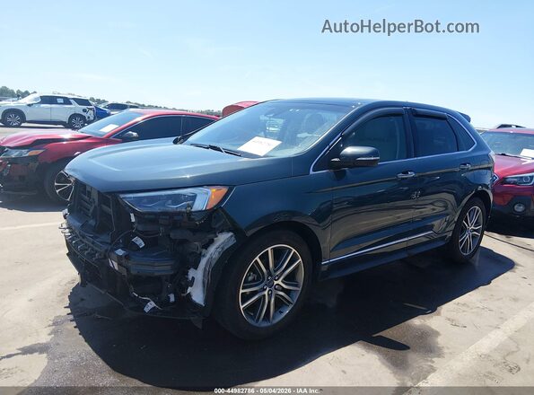 2FMPK3K97KBC68417 2019 FORD EDGE Blue 