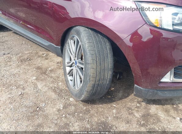 2FMPK3K97LBB53835 2020 FORD EDGE Maroon Դիմացի տեսք