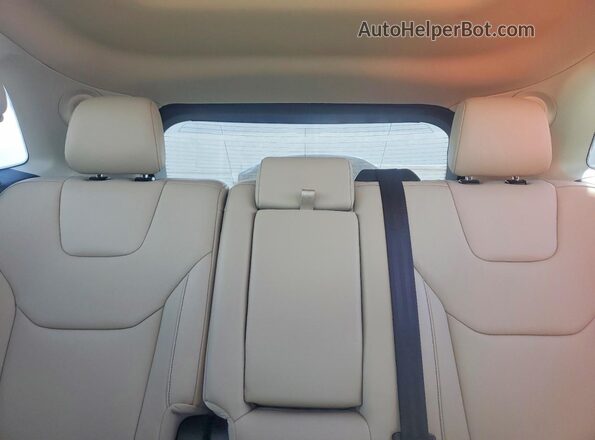 2FMPK3K98KBC16343 2019 FORD EDGE Blue Vista de los asientos traseros