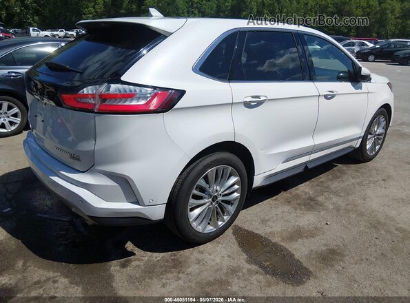 2FMPK3K98LBA11767 2020 FORD EDGE Белый Задняя правая четверть