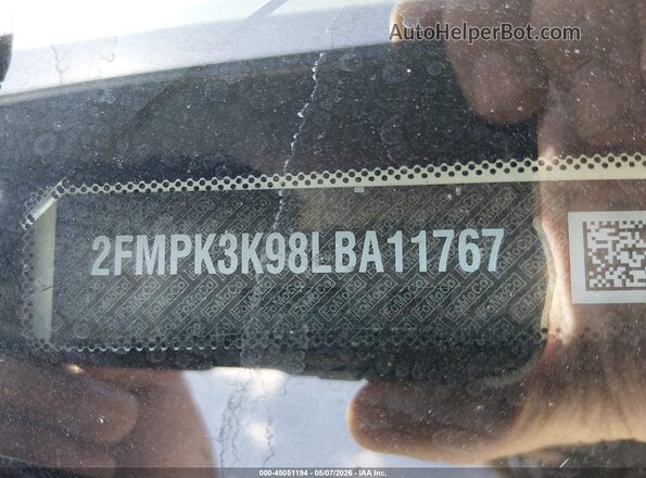 2FMPK3K98LBA11767 2020 FORD EDGE Белый Вид подкапотного пространства