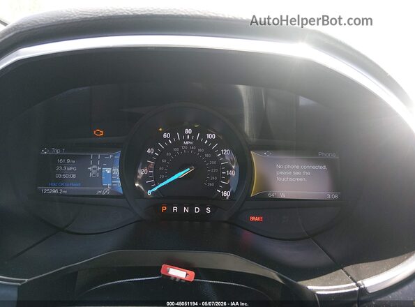 2FMPK3K98LBA11767 2020 FORD EDGE Белый Вид задних сидений