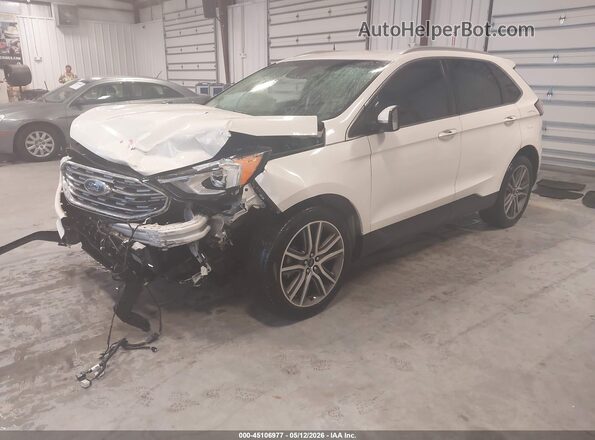 2FMPK3K98LBA93936 2020 FORD EDGE Белый Передняя левая четверть