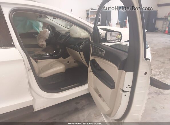 2FMPK3K98LBA93936 2020 FORD EDGE Белый Вид салона спереди