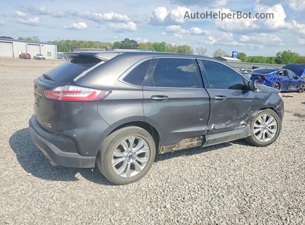 2FMPK3K98LBB43444 2020 FORD EDGE Gray Rear right