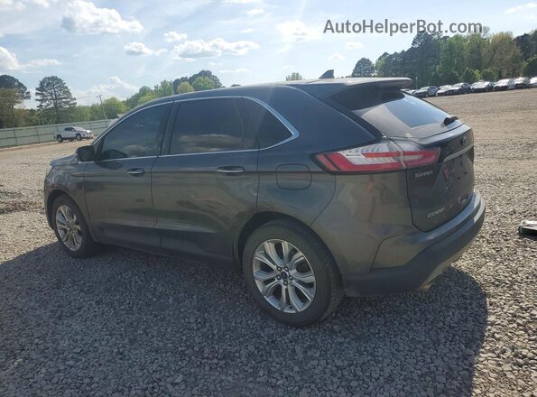 2FMPK3K98LBB43444 2020 FORD EDGE Gray Rear left