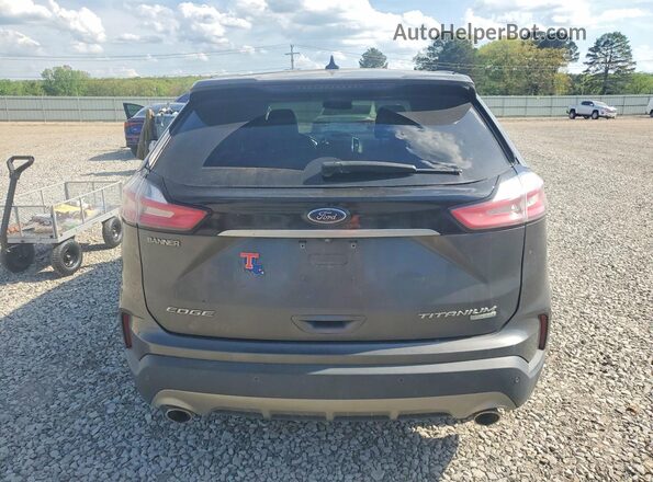2FMPK3K98LBB43444 2020 FORD EDGE Gray Rear view