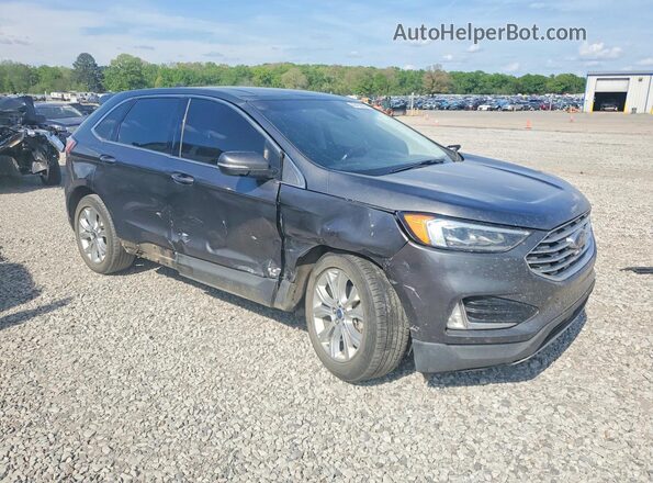 2FMPK3K98LBB43444 2020 FORD EDGE Gray Front right