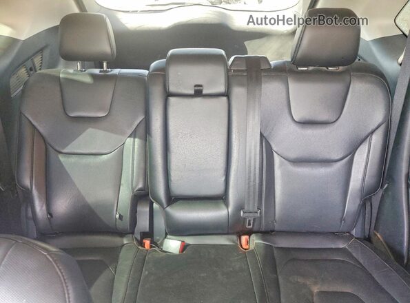 2FMPK3K98LBB43444 2020 FORD EDGE Gray Rear seats view