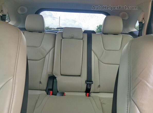 2FMPK3K99GBB48528 2016 FORD EDGE Синий Вид задних сидений