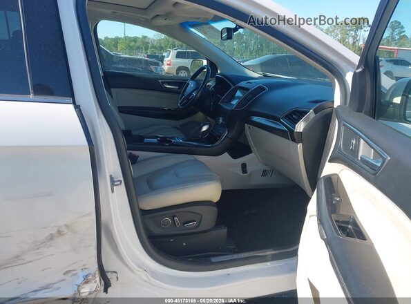 2FMPK3K99HBB71731 2017 FORD EDGE White Front interior view