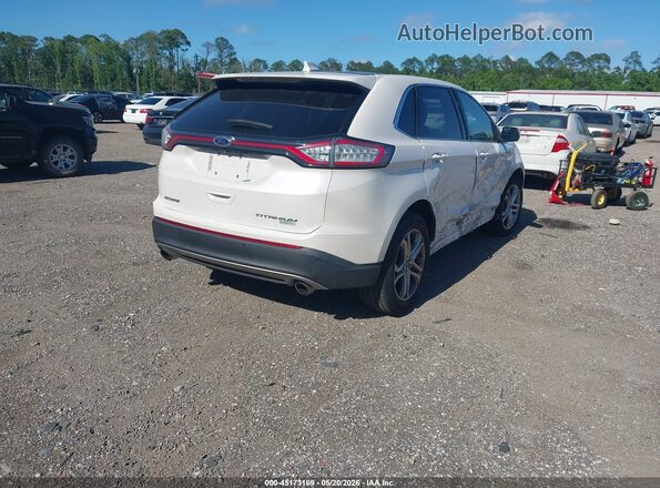 2FMPK3K99HBB71731 2017 FORD EDGE White Rear right