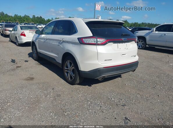 2FMPK3K99HBB71731 2017 FORD EDGE White Rear left