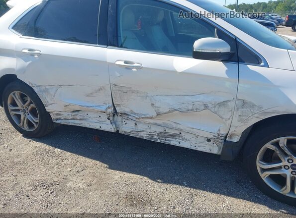 2FMPK3K99HBB71731 2017 FORD EDGE White Front view
