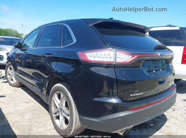 2FMPK3K99HBC03318 2017 FORD EDGE Black უკანა მარცხენა