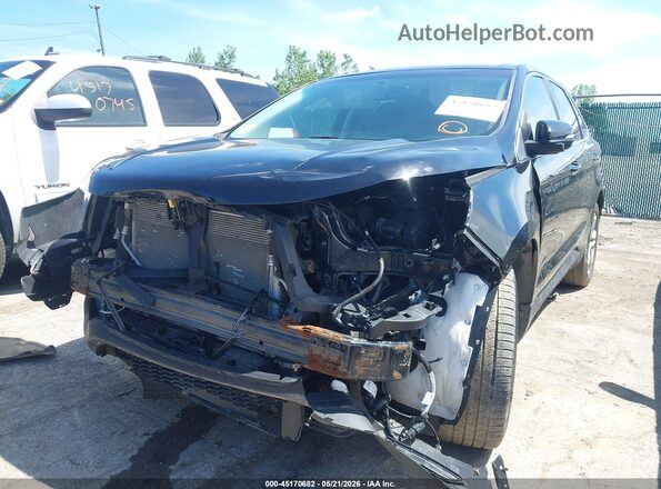 2FMPK3K99HBC03318 2017 FORD EDGE Black წინა ხედი