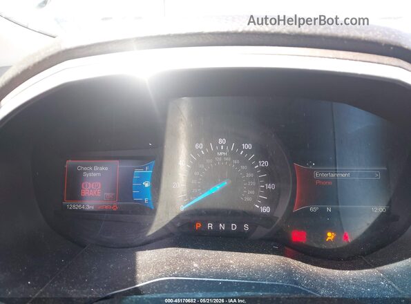 2FMPK3K99HBC03318 2017 FORD EDGE Black უკანა სავარძლების ხედი