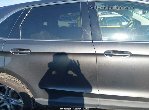 2FMPK3K9XJBB42969 2018 FORD EDGE Gray Widok wnętrza 360 stopni